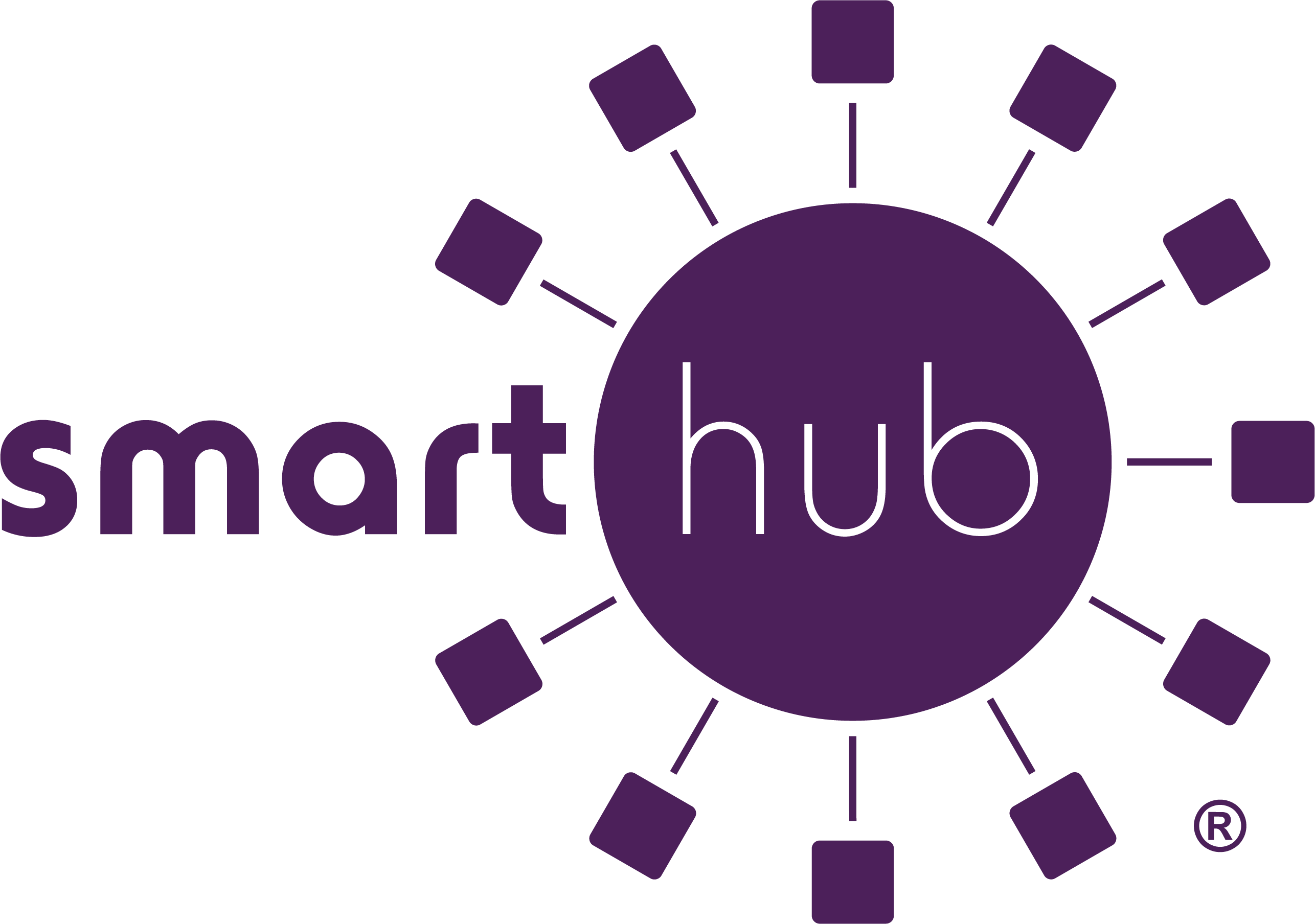 SmartHub Logo Purple